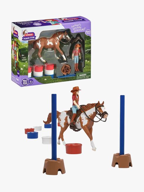 Schleich 42775 Horse Club Hannah's Western Adventures Lekesett