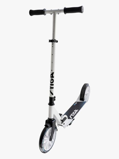 STIGA STR Sparkesykkel Route 200-S, Hvit/Blå