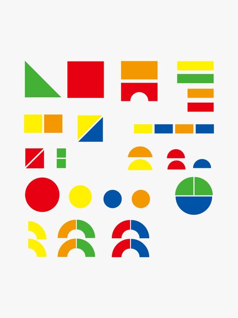 VIGA Magnetiske Klosser 42 Stk