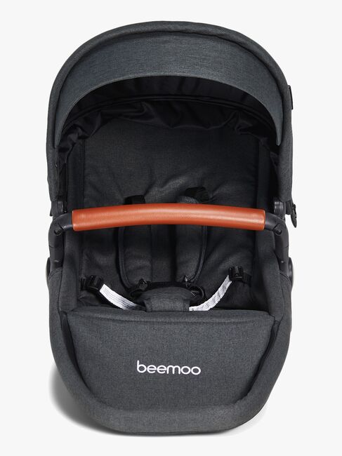 Beemoo Maxi 4 Twin Søskensete, Black/Black