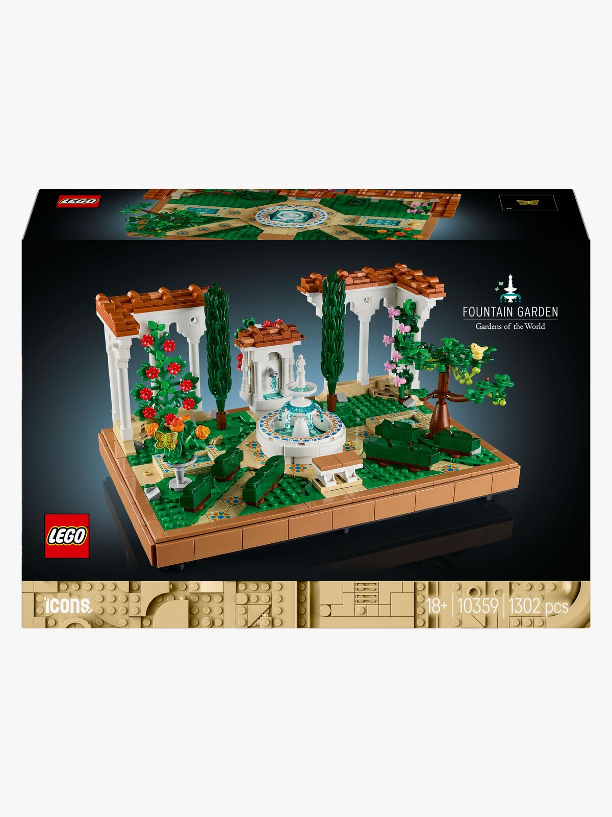 LEGO Icons 10359 Hage med fontene