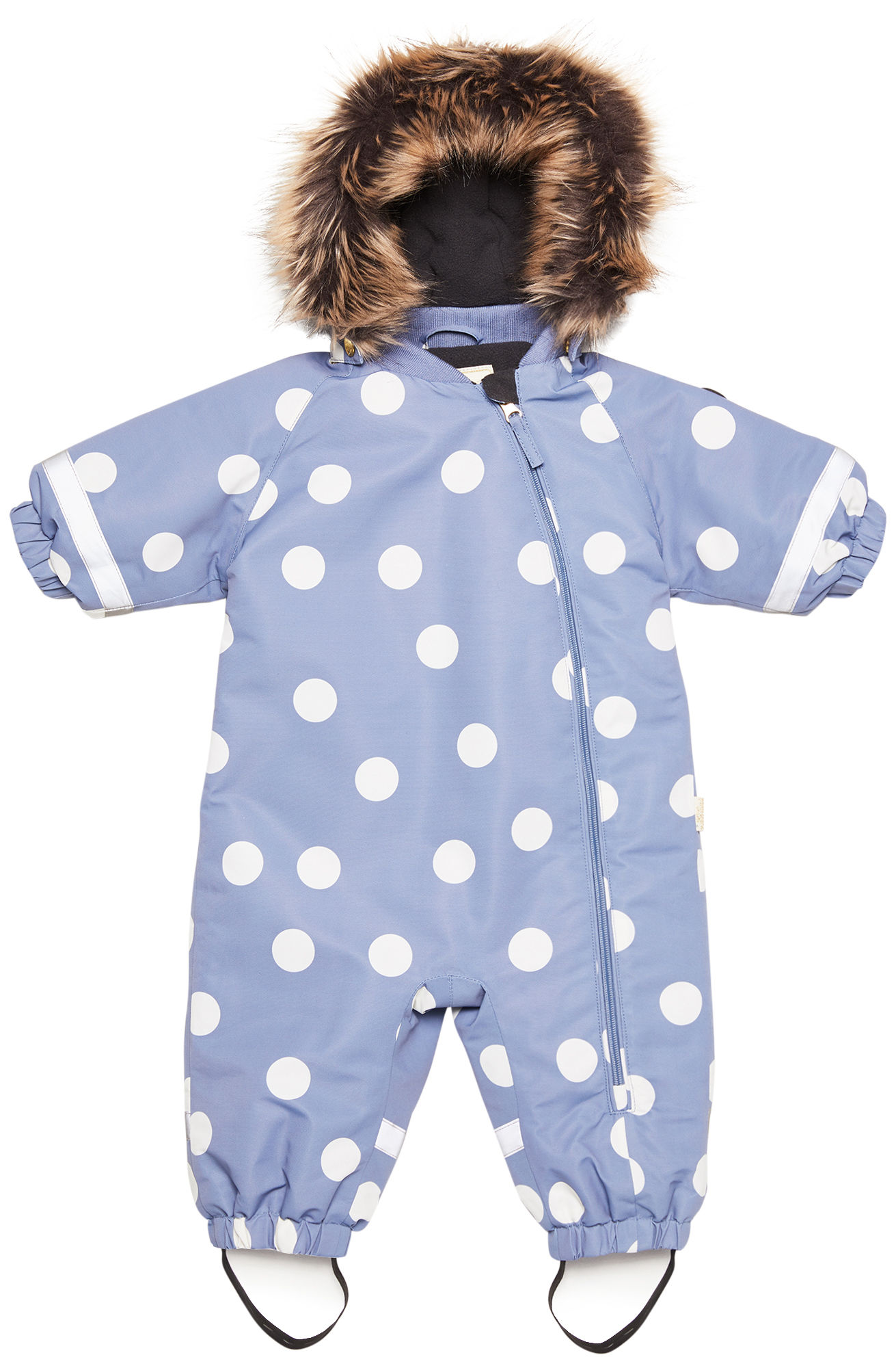 Petite Chérie Amour Babydress, Dots Country Blue, 62