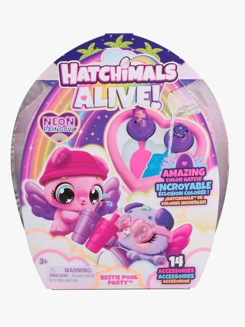 Hatchimals Alive Bestie Pool Party Lekesett