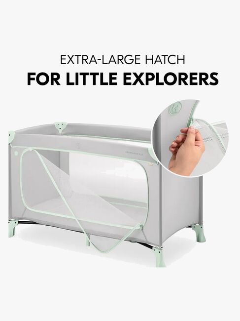 Hauck Dream N Play Plus Reiseseng, Dusty Mint