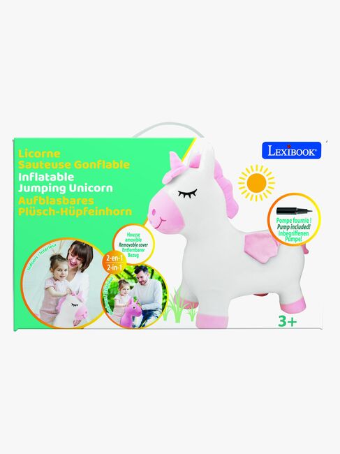 Lexibook Hoppedyr Enhjørning med Plysjtrekk