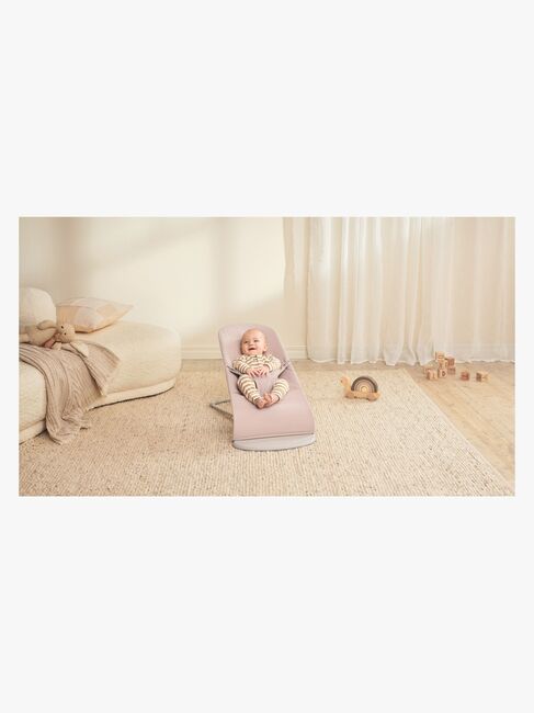 BabyBjörn Bliss Vippestol Vevet, Light Pink Melange