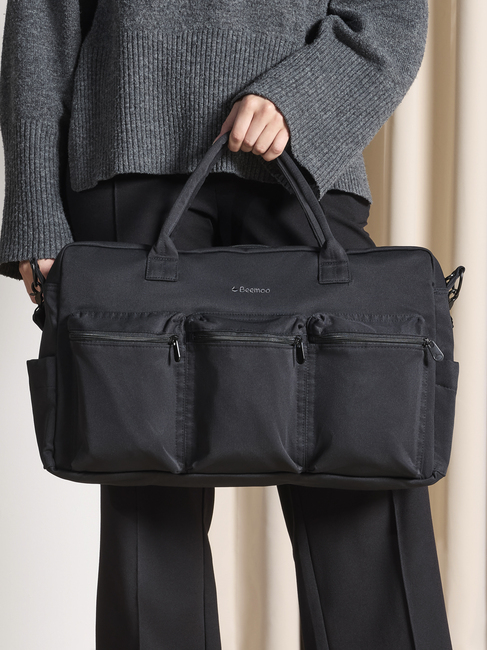 Beemoo Pro Double Stelleveske, Coffee Black