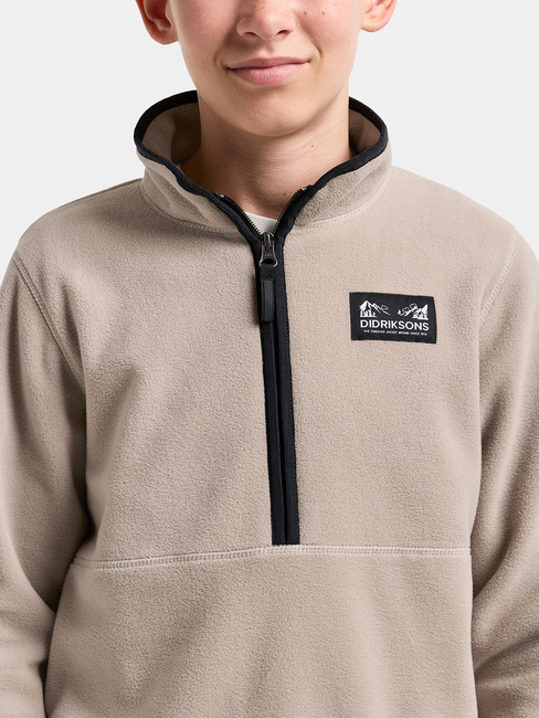 Didriksons Rubi Fleecegenser, Beach beige