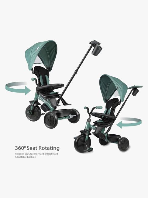 Qplay Elite Platinum Trehjulssykkel, Grønn