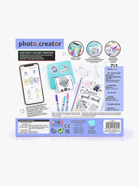 Canal Toys Photo Creator 7-i-1 Instant Pocket Skriver