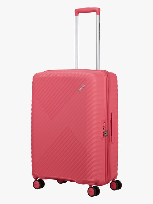 American Tourister Diablast Spinner Koffert 81-91L, Pink Glitch