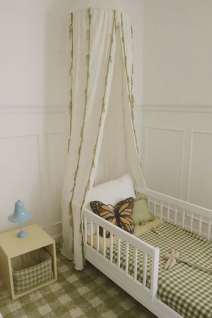 LorenaCanals Vaskbar Vichy Gulvteppe 90x120 cm, Matcha