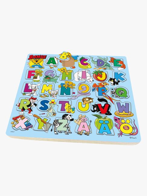 Kärnan Bamse Puslespill Bokstaver 29 Deler