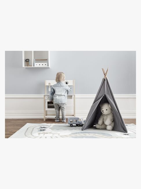 Kid's Concept Lekekjøkken, Natur/Hvit