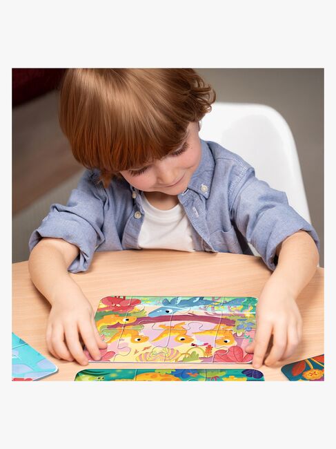 Ravensburger My First Puzzles Puslespill Dinosaurer 4-in-1