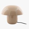 PresentTime Fat Mushroom Bordlampe, Soft Brown