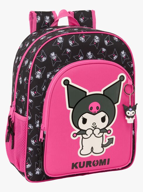 Hello Kitty Kuromi Small Ryggsekk 15L, Rosa/svart