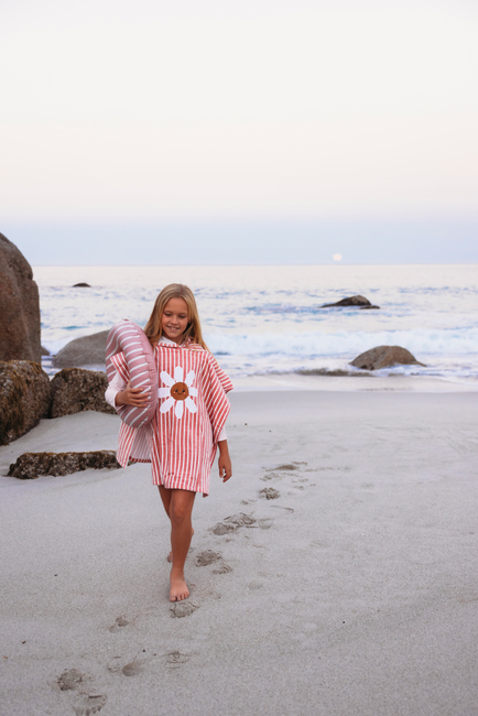 Swim Essentials Badeponcho, Daisy Flowers