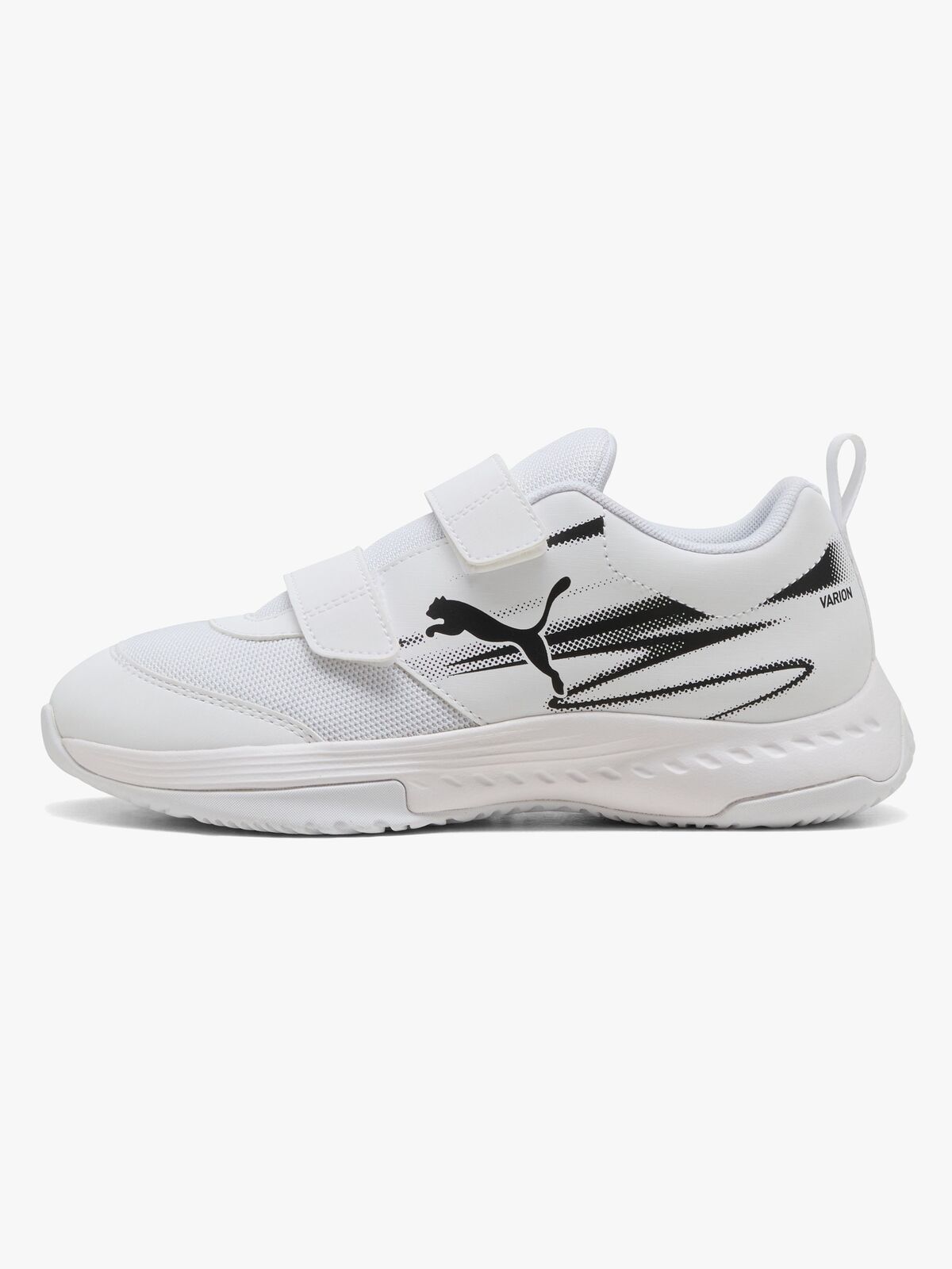 Puma Varion II V Jr Treningssko, White/Black