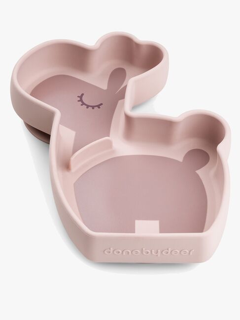 Done By Deer Stick & Stay Silikontallerken Lalee, Powder