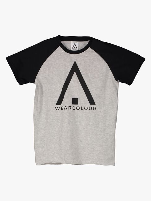 Wearcolour Rag T-Shirt, Grey Melange