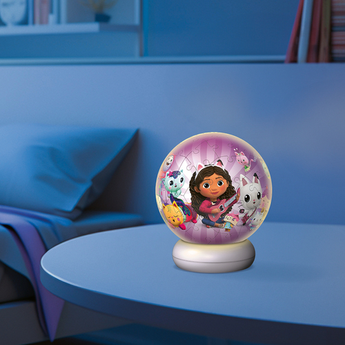 Ravensburger Gabby's Dollhouse 3D-puslespill Nattlampe 72 Brikker