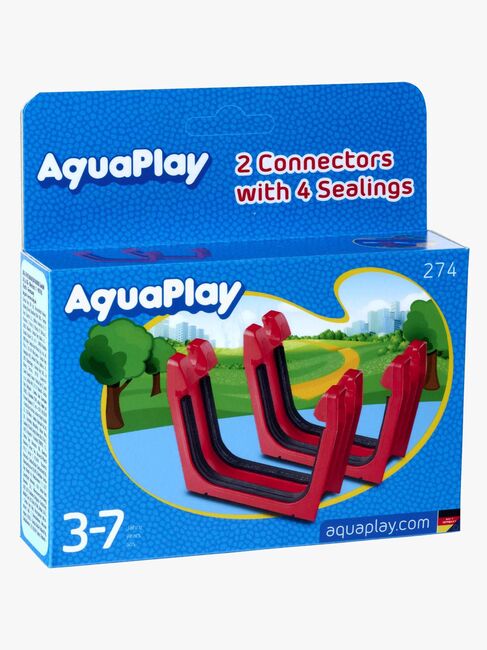 Aquaplay Kobling 2-pakning, Rød