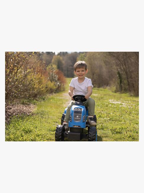 Smoby  Farmer Traktor XL + Tilhenger, Blå