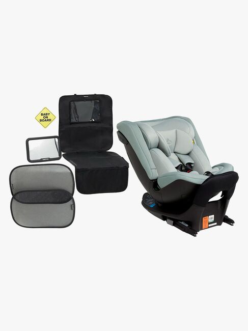 Beemoo Rotate i-Size Bilstol inkl. Beemoo Tilbehørspakke til Bilstol, Teal