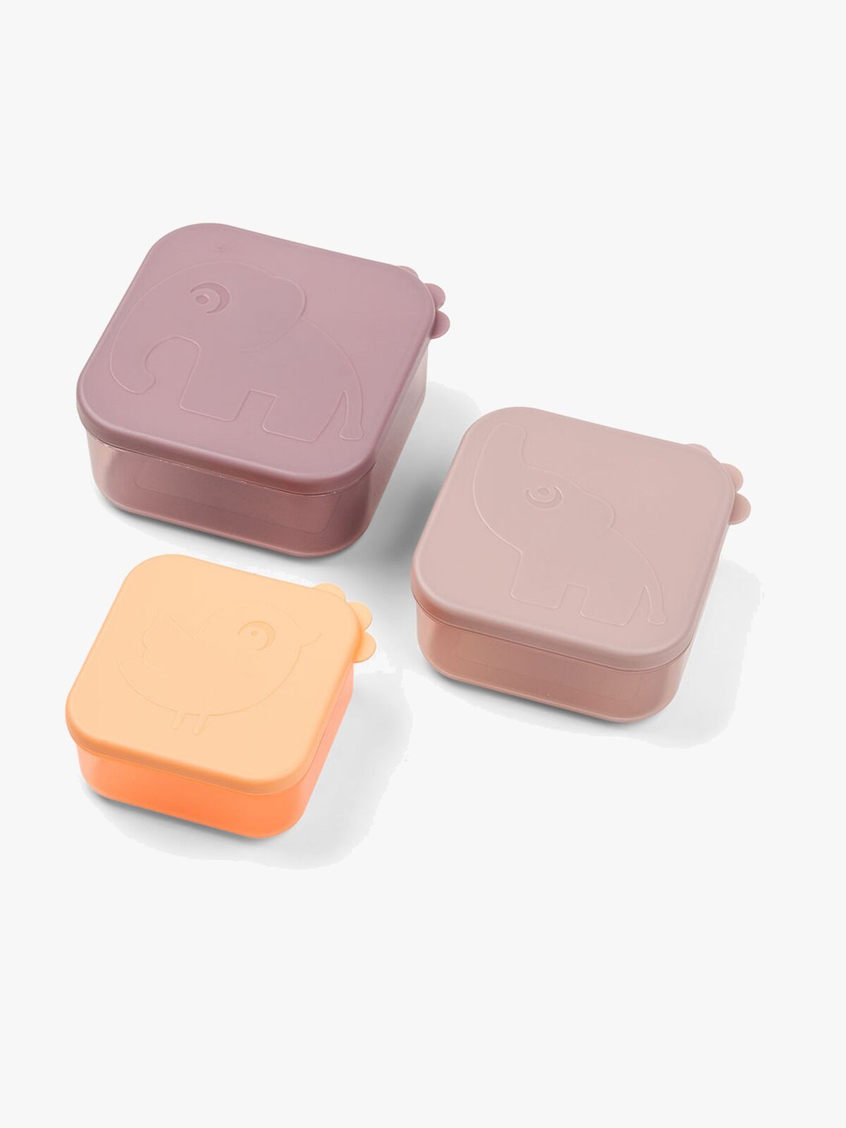 Done By Deer Deer Friends Snackbokser 3-pack, Powder