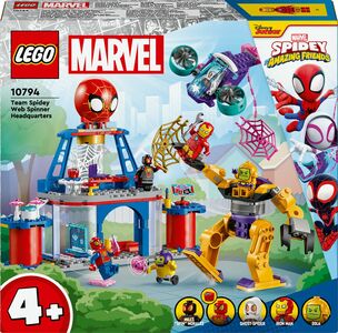 LEGO Spidey 10794 Team Edderkoppens spindelvev-hovedkvarter