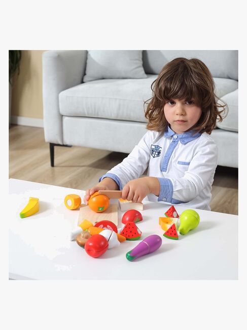 VIGA Lekesett Skjærefjøl med Kniv & Mat