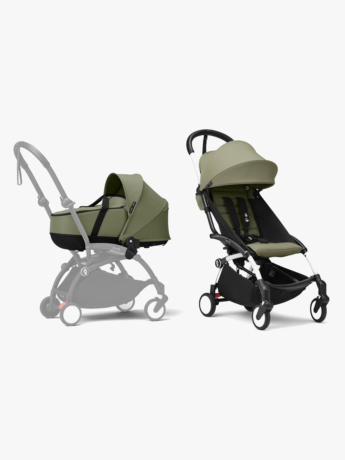 Stokke YOYO 3 Duovogn, Olive/White
