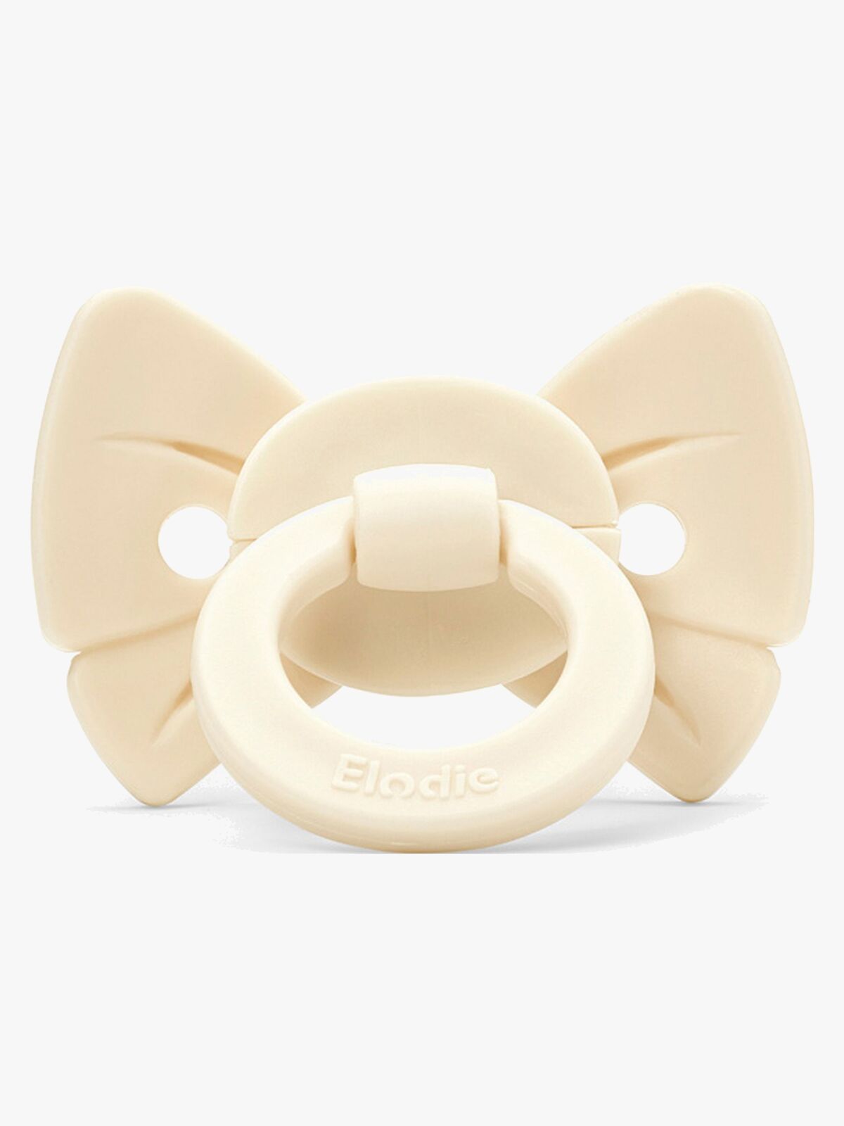 Elodie Binky Bow Smokk 3+, Oat White