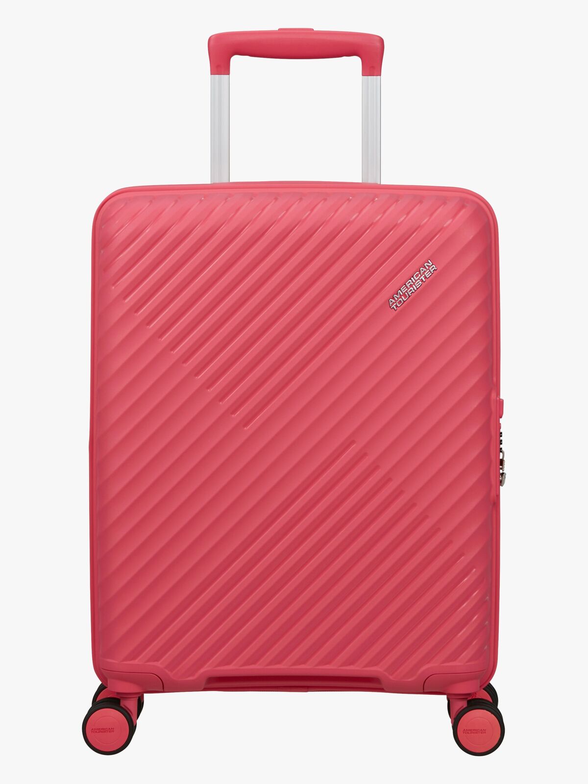 American Tourister Diablast Spinner Koffert 35L, Pink Glitch