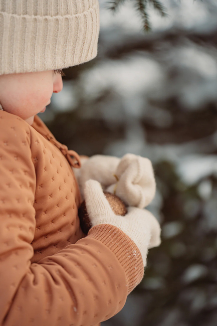 BabyMocs  Strikkede Votter, Beige