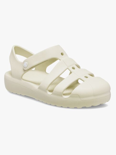 Crocs Classic Fisherman Kids Slippers, Sandstone