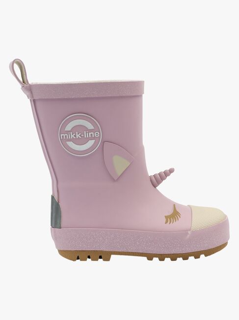 Mikk-Line Unicorn Gummistøvler, Mauve Shadows
