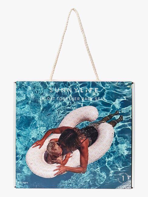 SUNNYLiFE Baby Float Together-  Oppblåsbar Flytemadrass, Into the Garden