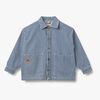 Wheat Cole Overtreksskjorte, Denim Stripe