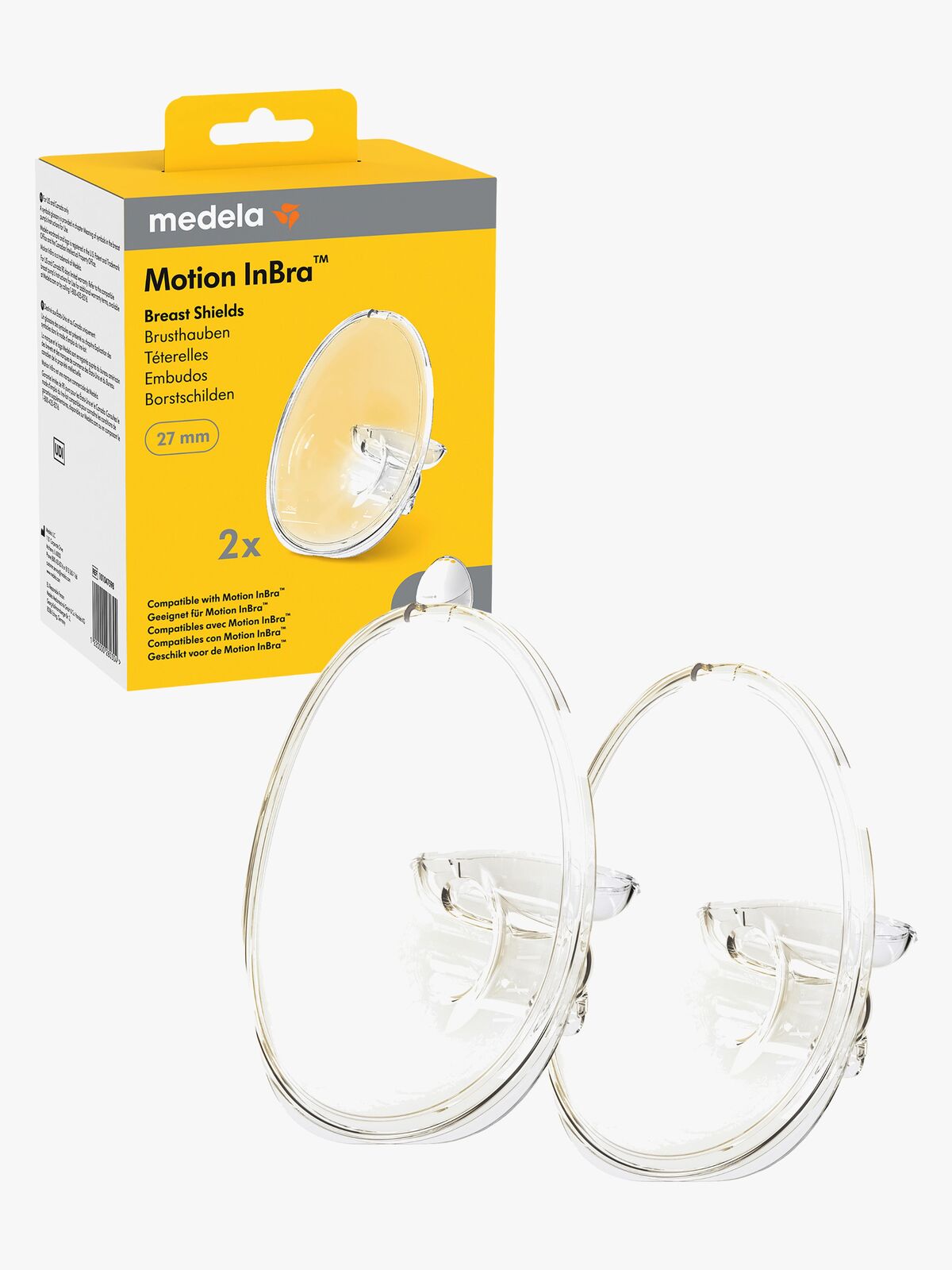 Medela Motion InBra Brystskjold 27 mm 2-Pakk