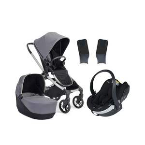 Baby Jogger City Sights Duovogn inkl. BeSafe iZi Go Modular X2, Dark Slate