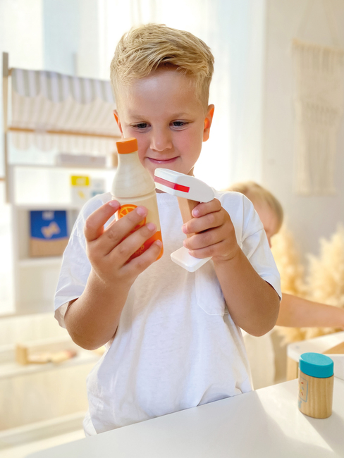 Small Foot Fresh Matvarer i Tre 9 Stk