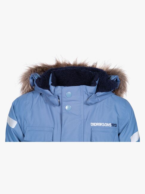 Didriksons Nokosi Parka Jakke, Coldsmoke Blue