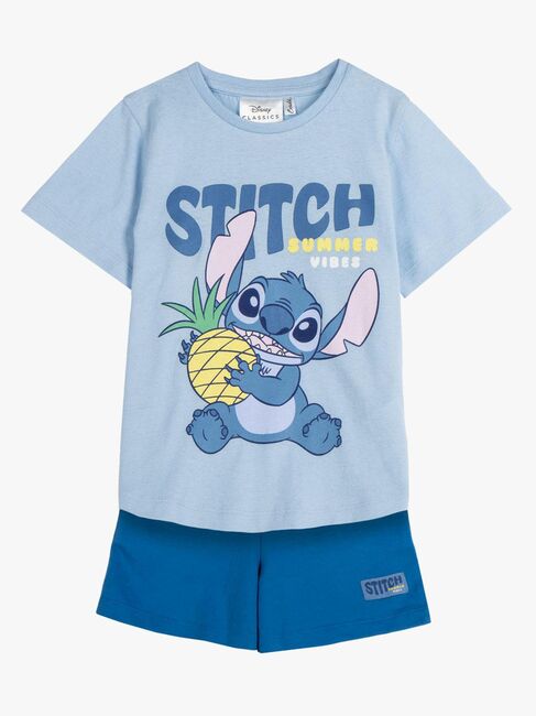 Disney Lilo & Stitch T-skjorte & Shorts, Blå