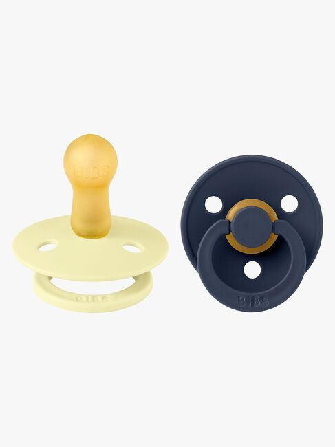 BIBS Colour Smokk 2-Pakk Str 2, Luna/Deep Space