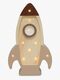 Little Lights Mini Lampe Romrakett, Cappucino