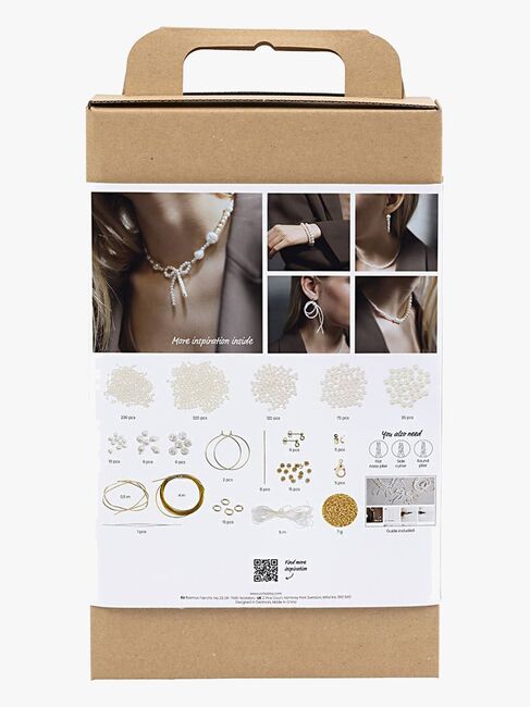 Creativ Company Hobbysett Smykker Perlemor DIY
