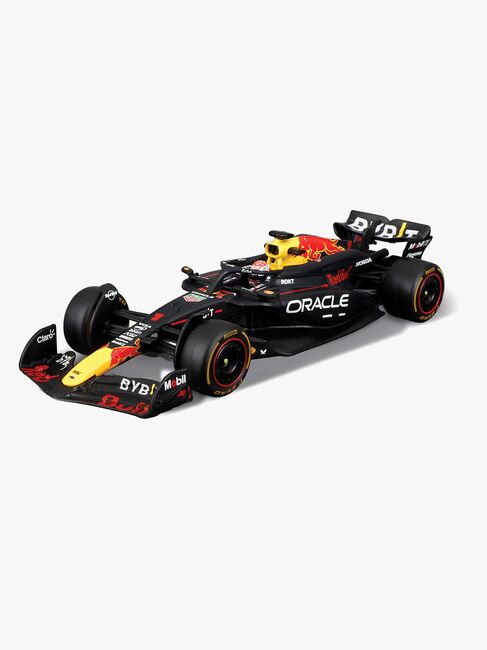 Bburago F1 Red Bull Racing Max Verstappen World Champion Bilsett 1:43 4-Pakk