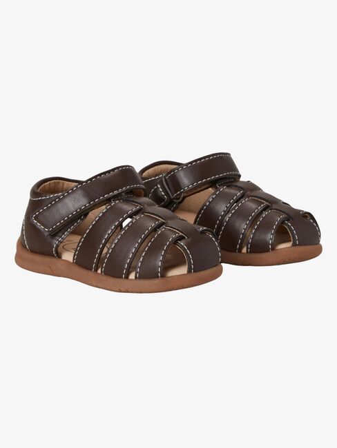 BabyMocs Little Gardener Sandaler, Brun
